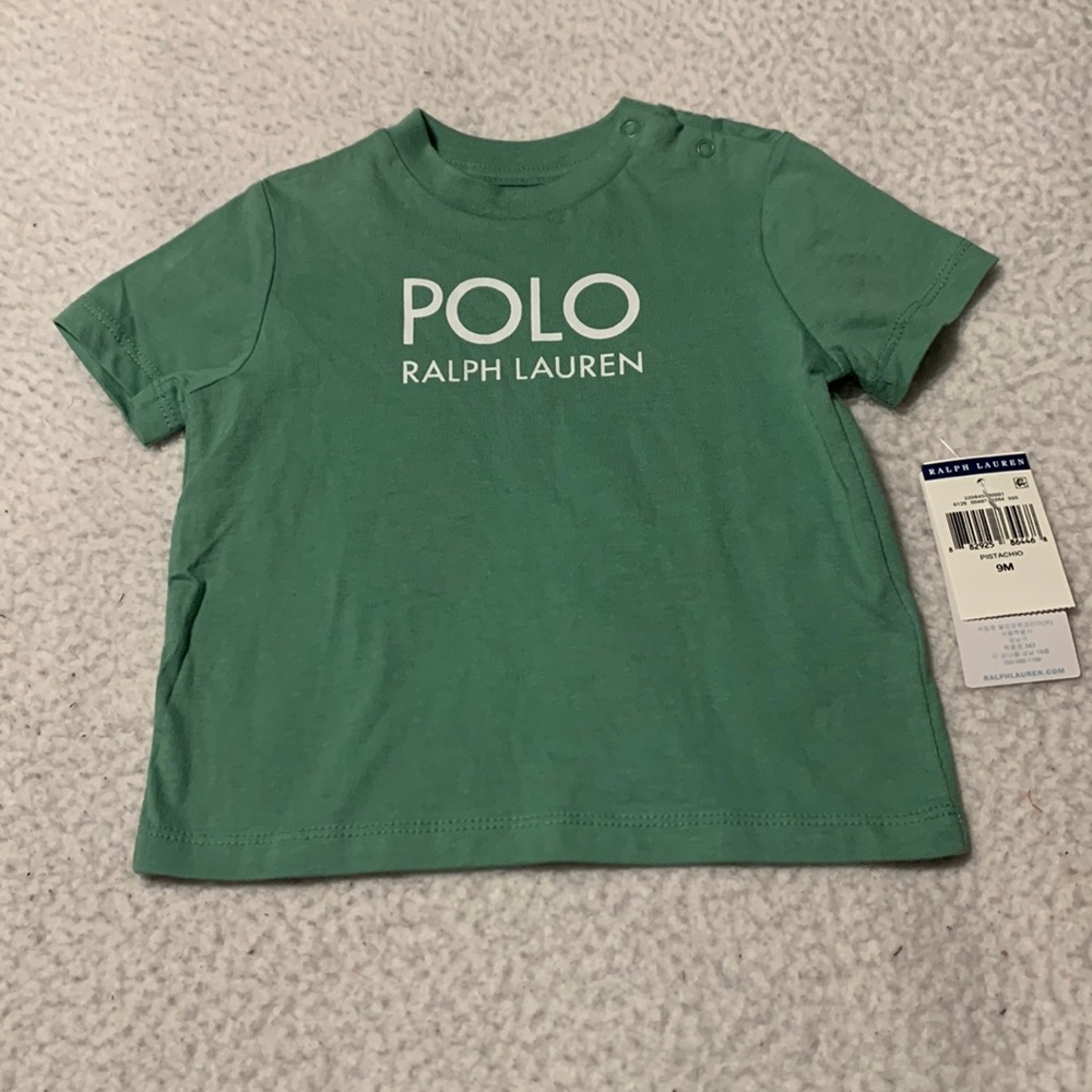 Ralph Lauren Polo Infant Boys Tee, NWT’s, Size 9 Months